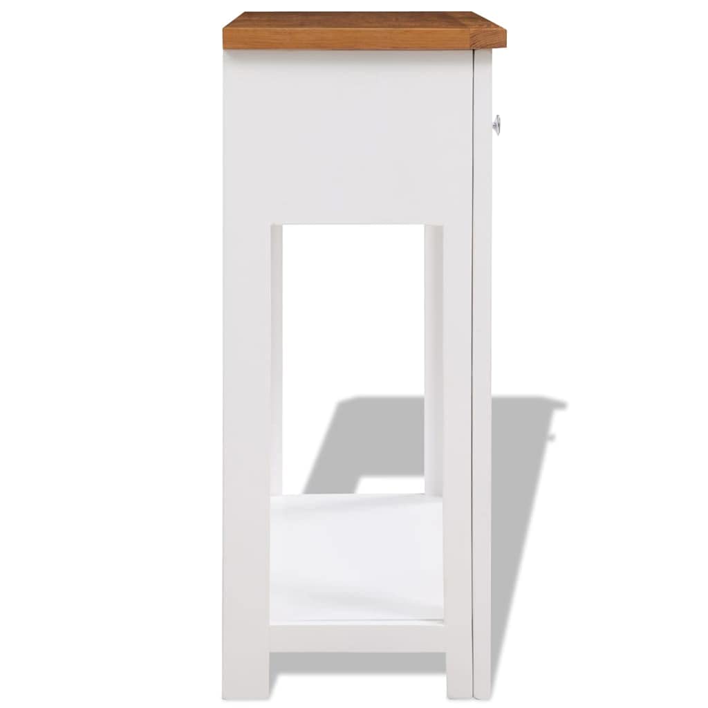 Solid Oak Wood Console Table X525