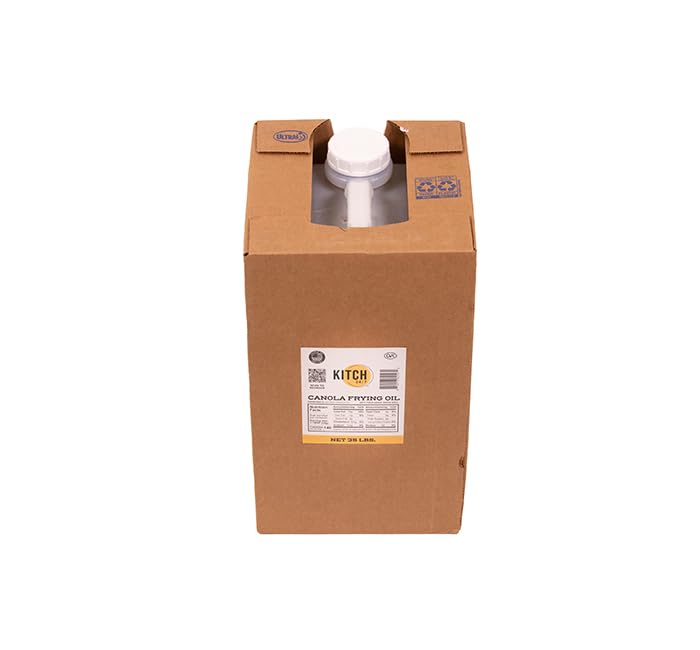 Canola Frying Oil 35 Lb High Smoke Point Bulk Cooking Oil L5473
