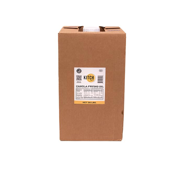 Canola Frying Oil 35 Lb High Smoke Point Bulk Cooking Oil L5473