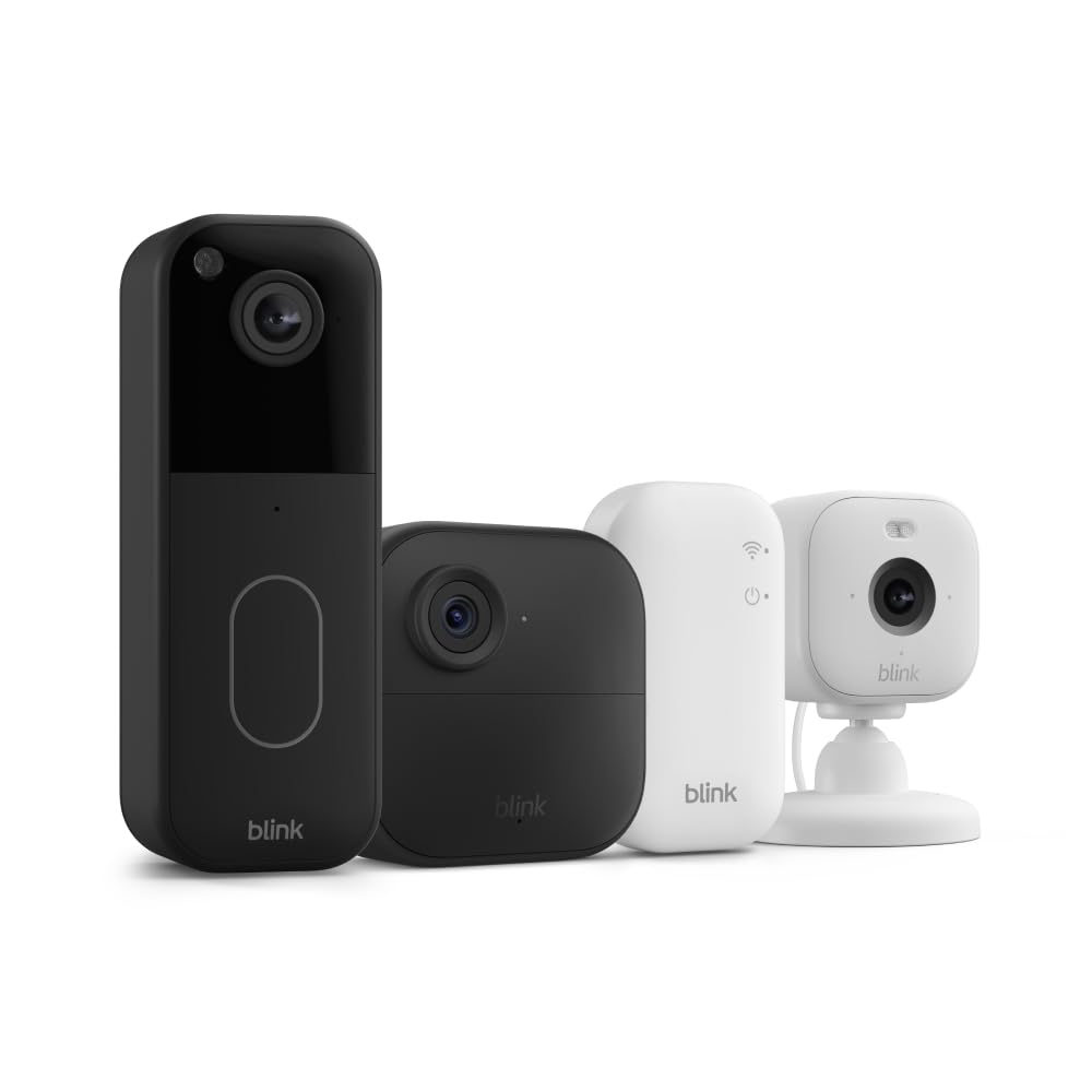 Outdoor 4 Camera, Mini 2 Camera, Video Doorbell and Sync Module N644