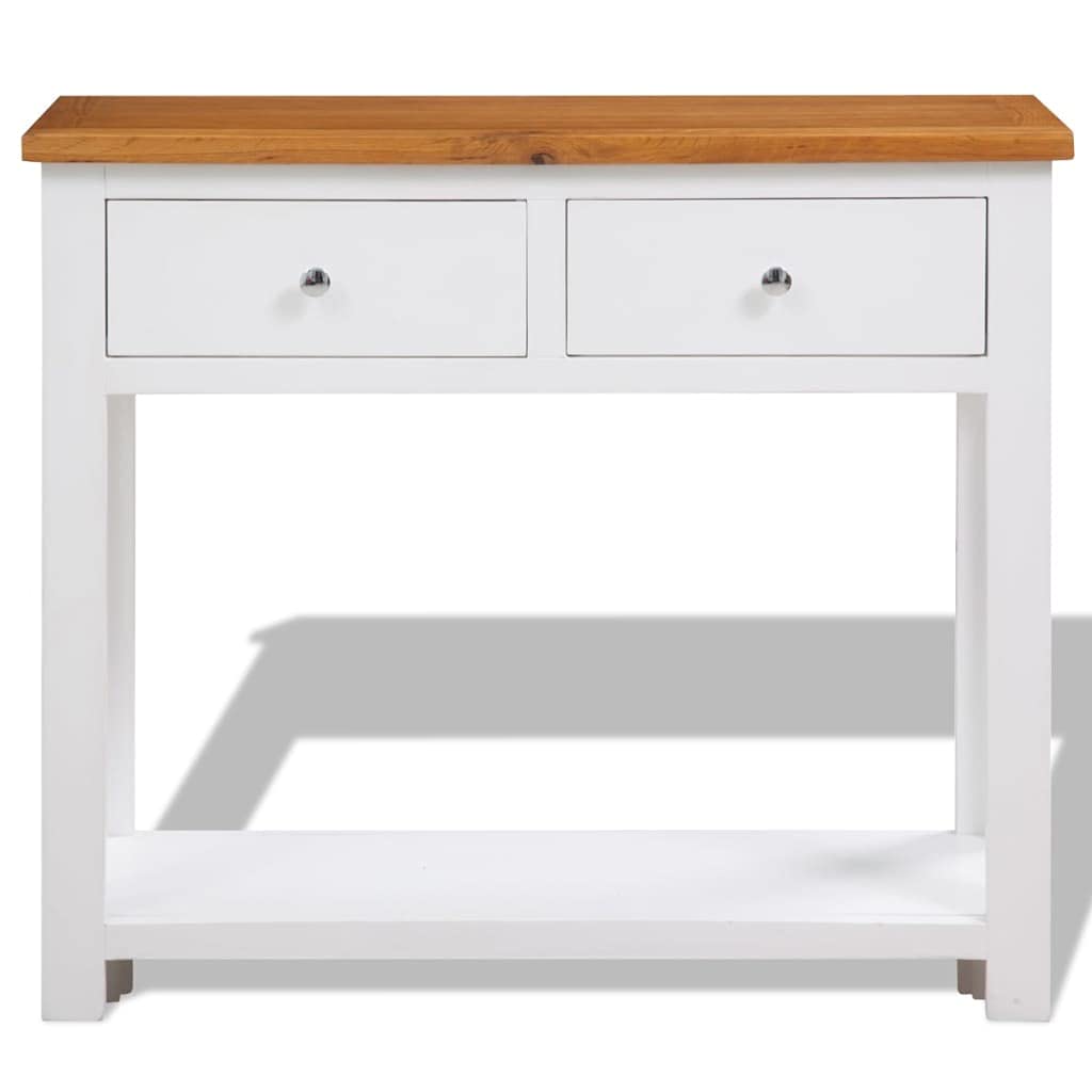Solid Oak Wood Console Table X525