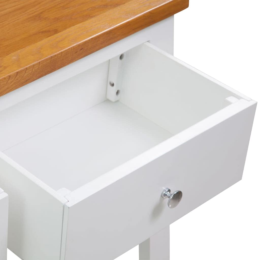 Solid Oak Wood Console Table X525