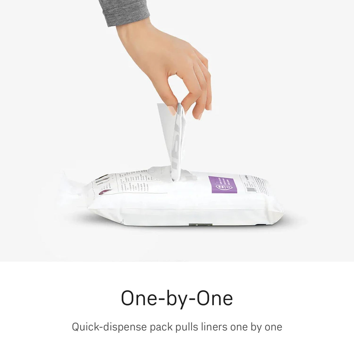 60 Count White Drawstring Trash Bags L947476
