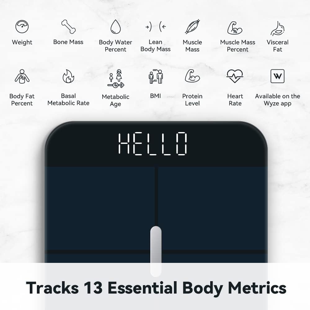 Smart Digital Bathroom Scale W244487