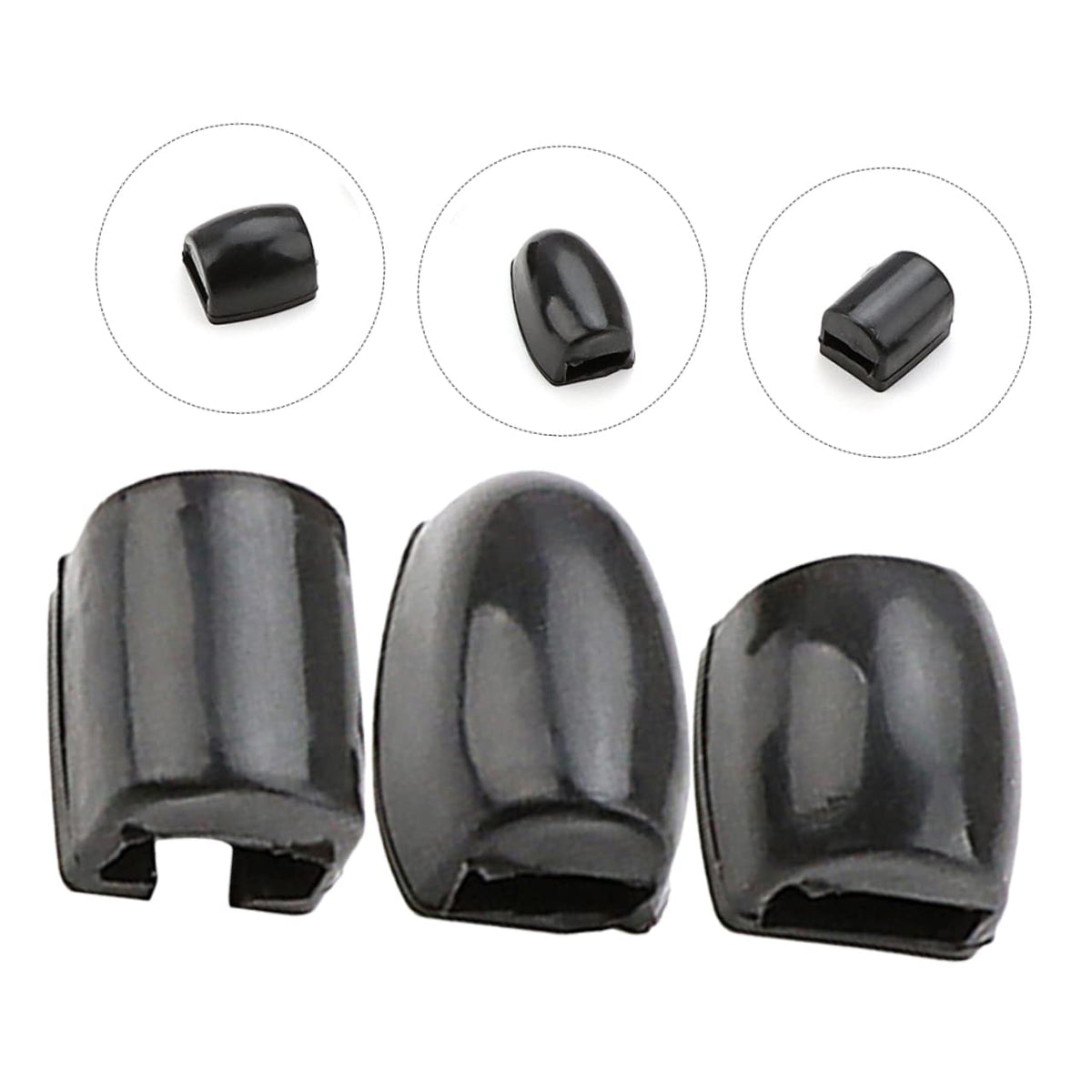 3pcs Silicone Saxophone Key Risers N65931