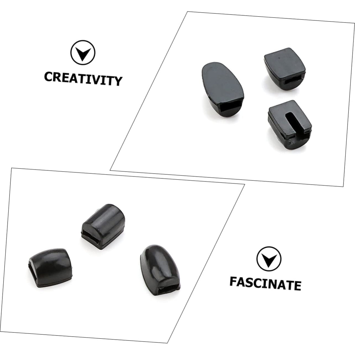 3pcs Silicone Saxophone Key Risers N65931