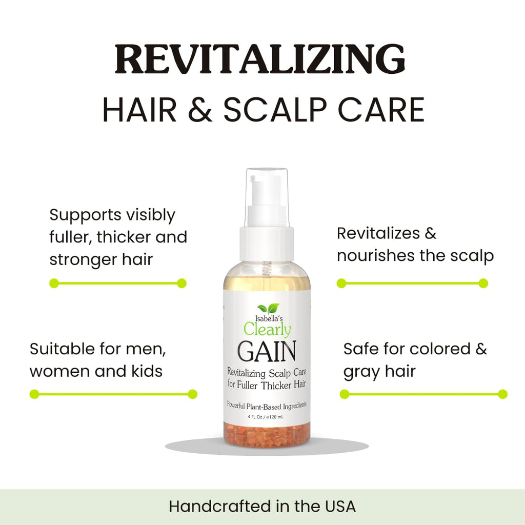 Rosemary Peppermint Castor Oil Hair and Scalp Serum 4 Fl Oz P2058