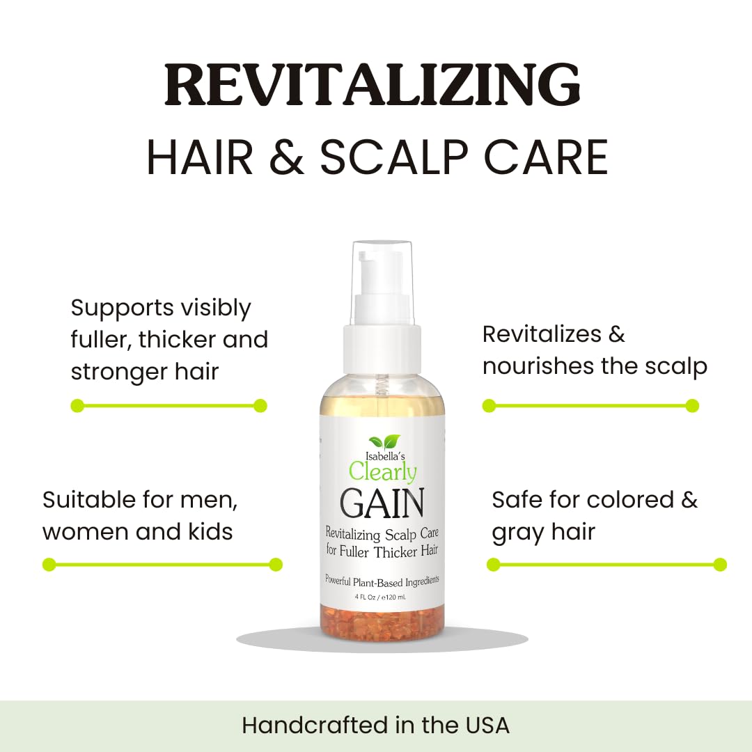 Rosemary Peppermint Castor Oil Hair and Scalp Serum 4 Fl Oz P2058