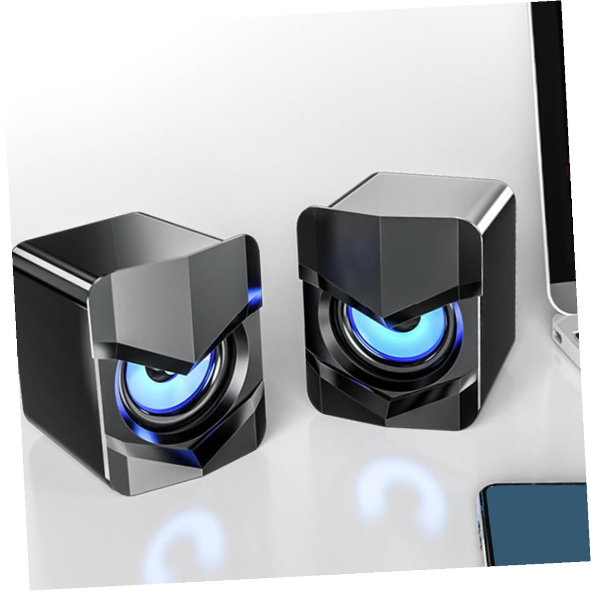 2 Pack Mini USB Powered Computer Speakers T415