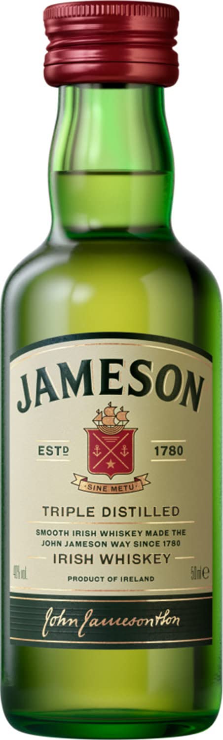 Irish Whiskey 50mL 80 proof Z9720