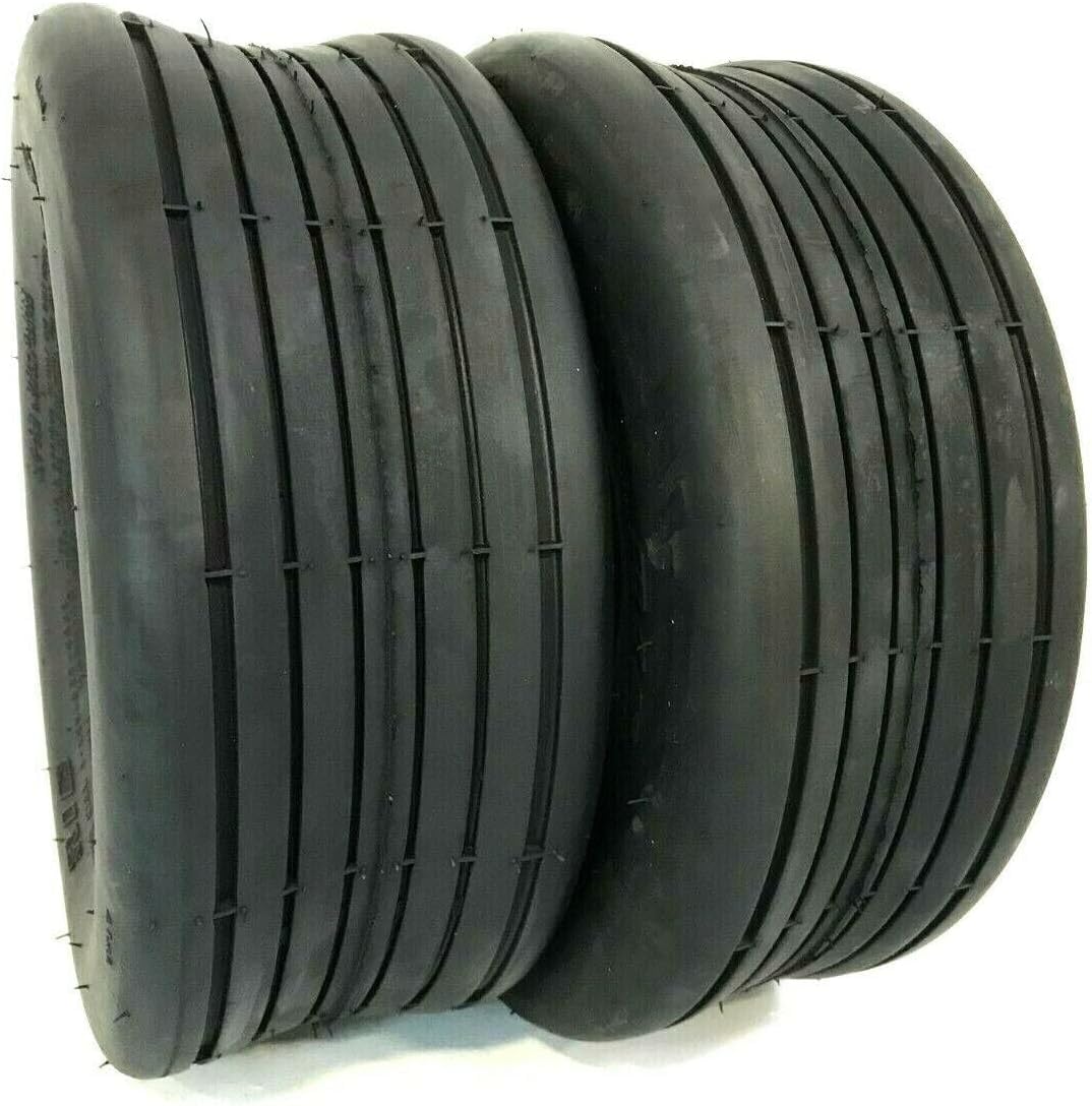 Lawn Mower Tractor Rib Tires, 15x6.00-6, Two-Pack J2299