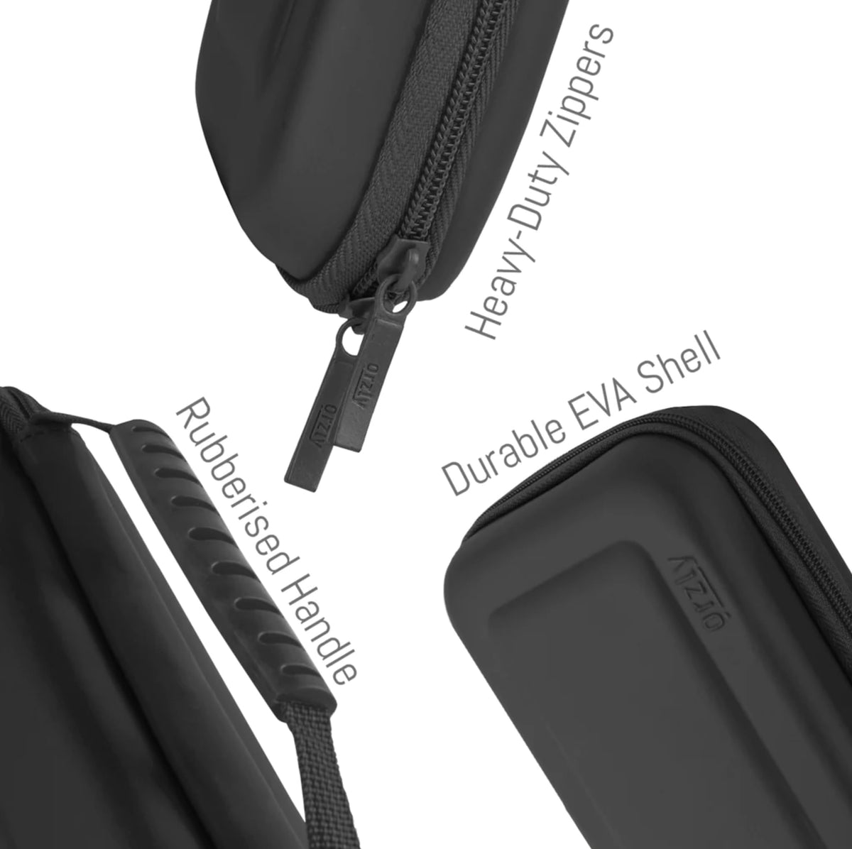 Screen Protector and Case Bundle with Tempered Glass and EVA Case S17950