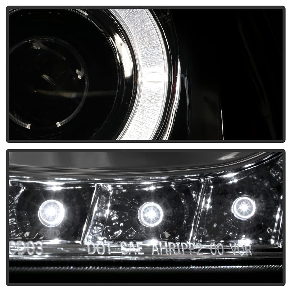For 2003-2007 Honda Accord LED Projector Headlights, Driver & Passenger Side C169787
