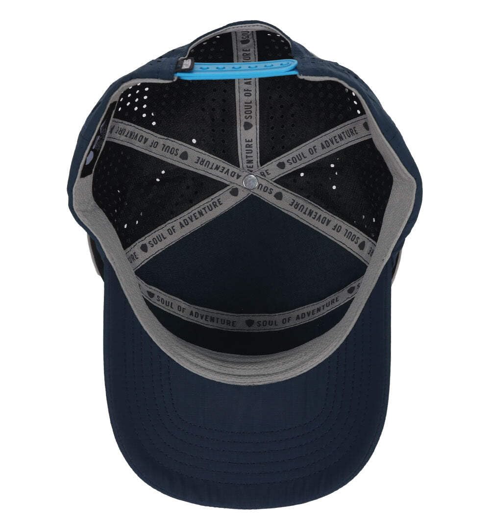 Navy Aqua Trucker Hat W827189