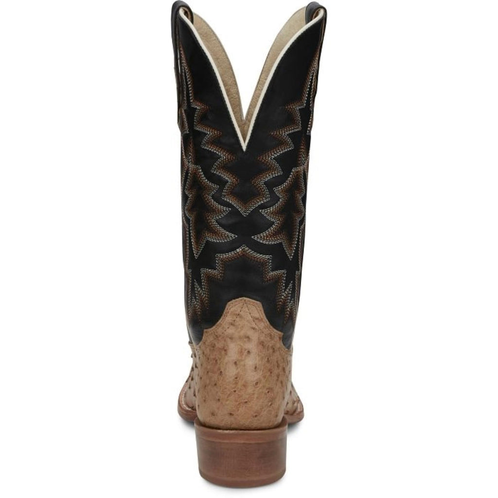 Full Quill Ostrich Leather Western Boots Y1579