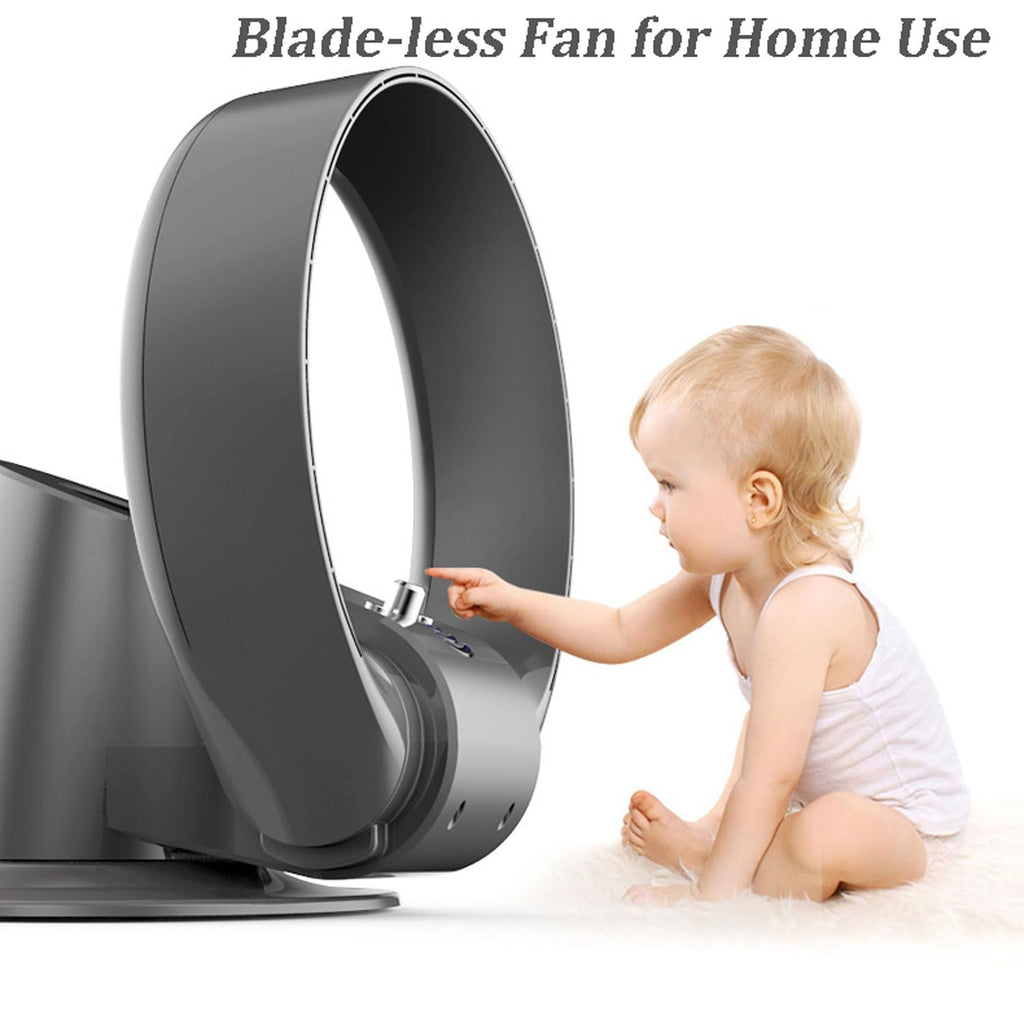 Bladeless Cooling Table Fan Wall Mount 3 Speeds Timer B8270
