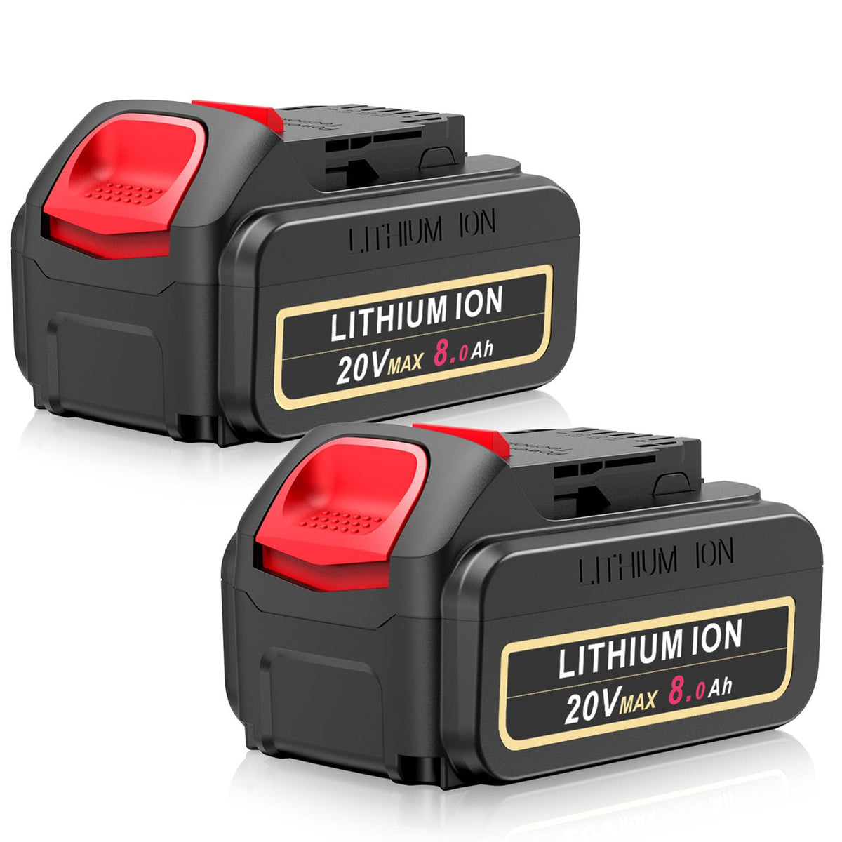 8000mAh Lithium Ion Battery Replacement (2 Pack) P8474