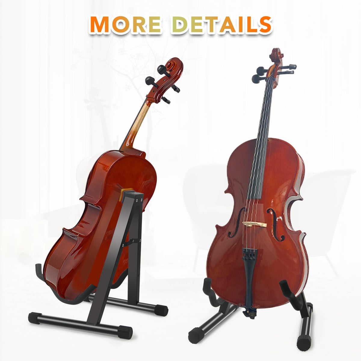 A-Frame Folding Cello Stand B677