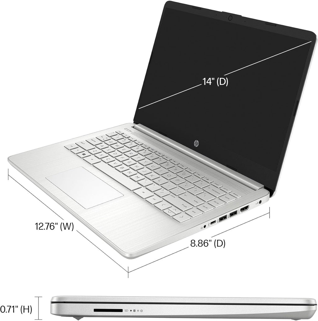 14" HD Intel Celeron N4120 4GB RAM 128GB eMMC Laptop Z198