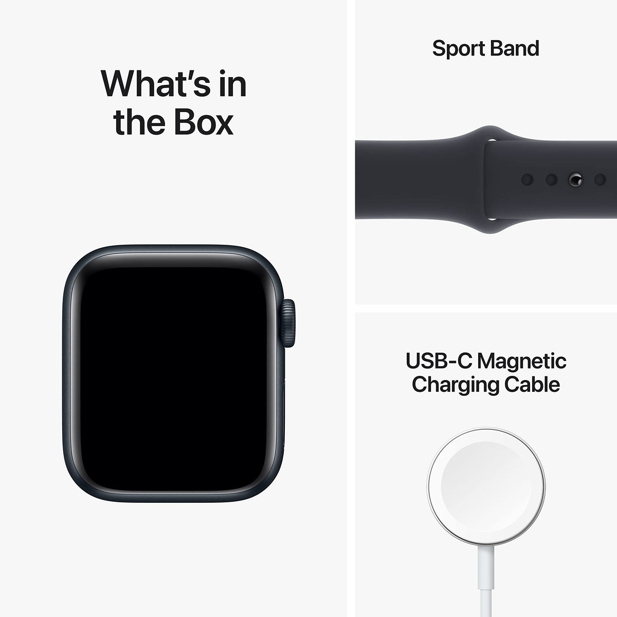 Midnight Aluminum Case with Midnight Sport Band Smartwatch L2126