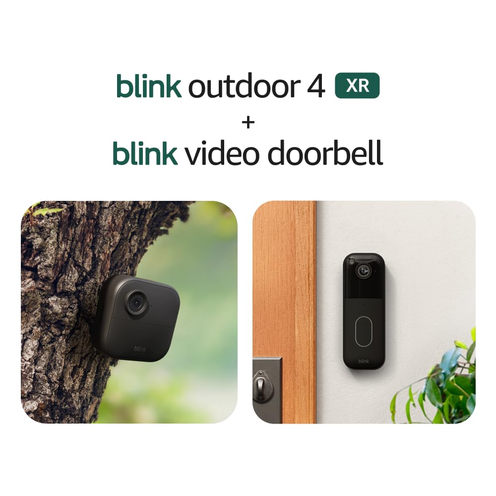 Wireless Video Doorbell + Outdoor Camera with Sync Module A455