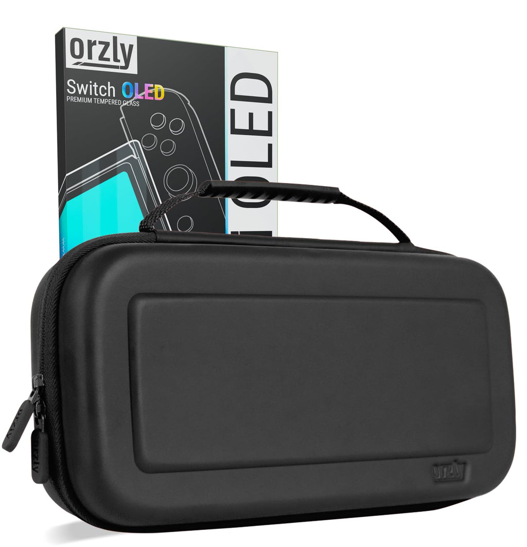 Screen Protector and Case Bundle with Tempered Glass and EVA Case S17950