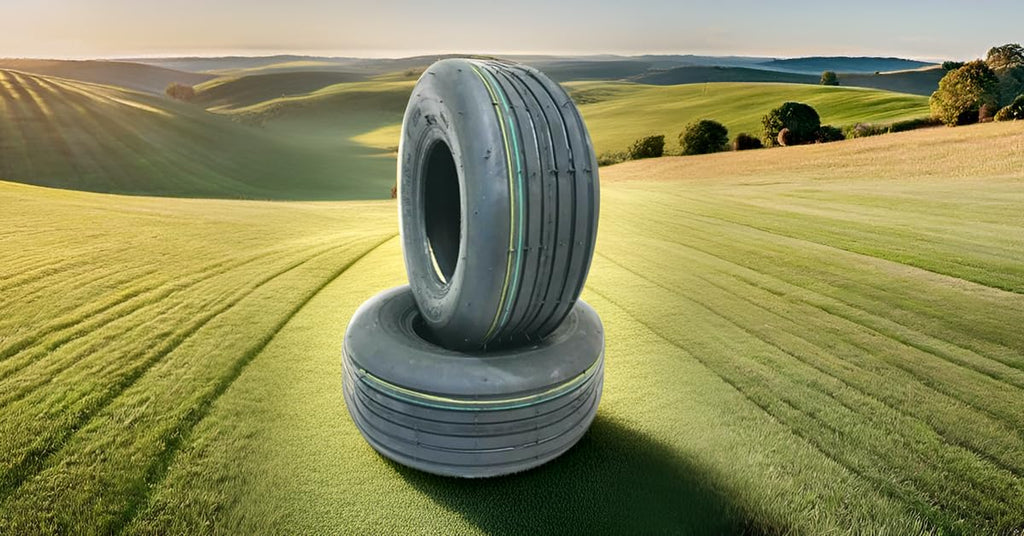 Lawn Mower Tractor Rib Tires, 15x6.00-6, Two-Pack J2299