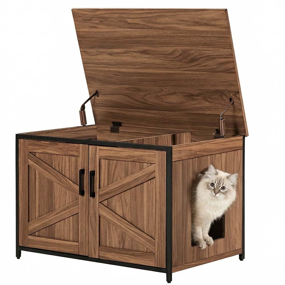 Top Opening Cat Litter Box Enclosure K93801