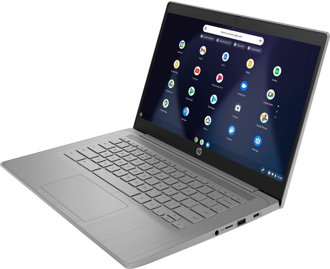 14" Chromebook Laptop, Intel Celeron N4120, 4GB RAM 128GB Storage, Gray X388188