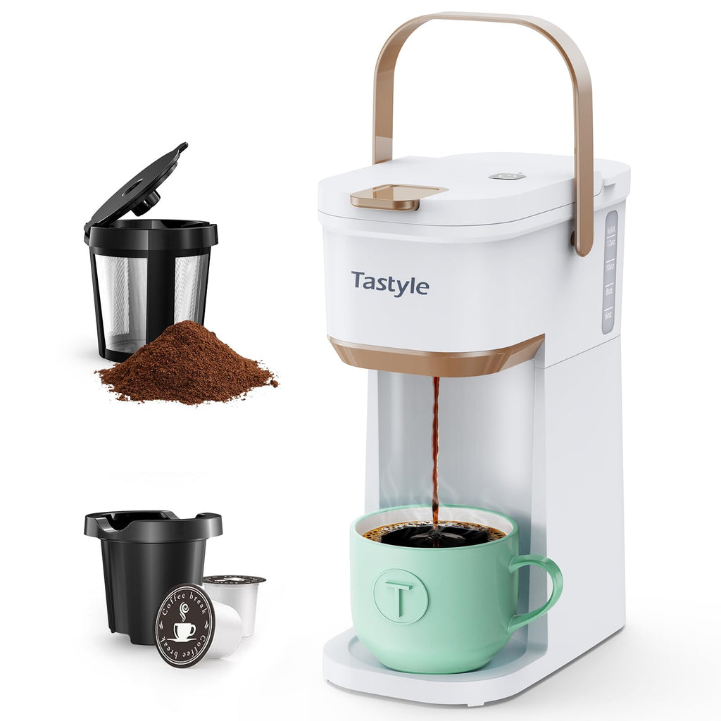 Mini Single Serve Coffee Maker with Handle K114718