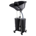 Portable Shampoo Bowl with Dual Tanks & Electric Pump K55005