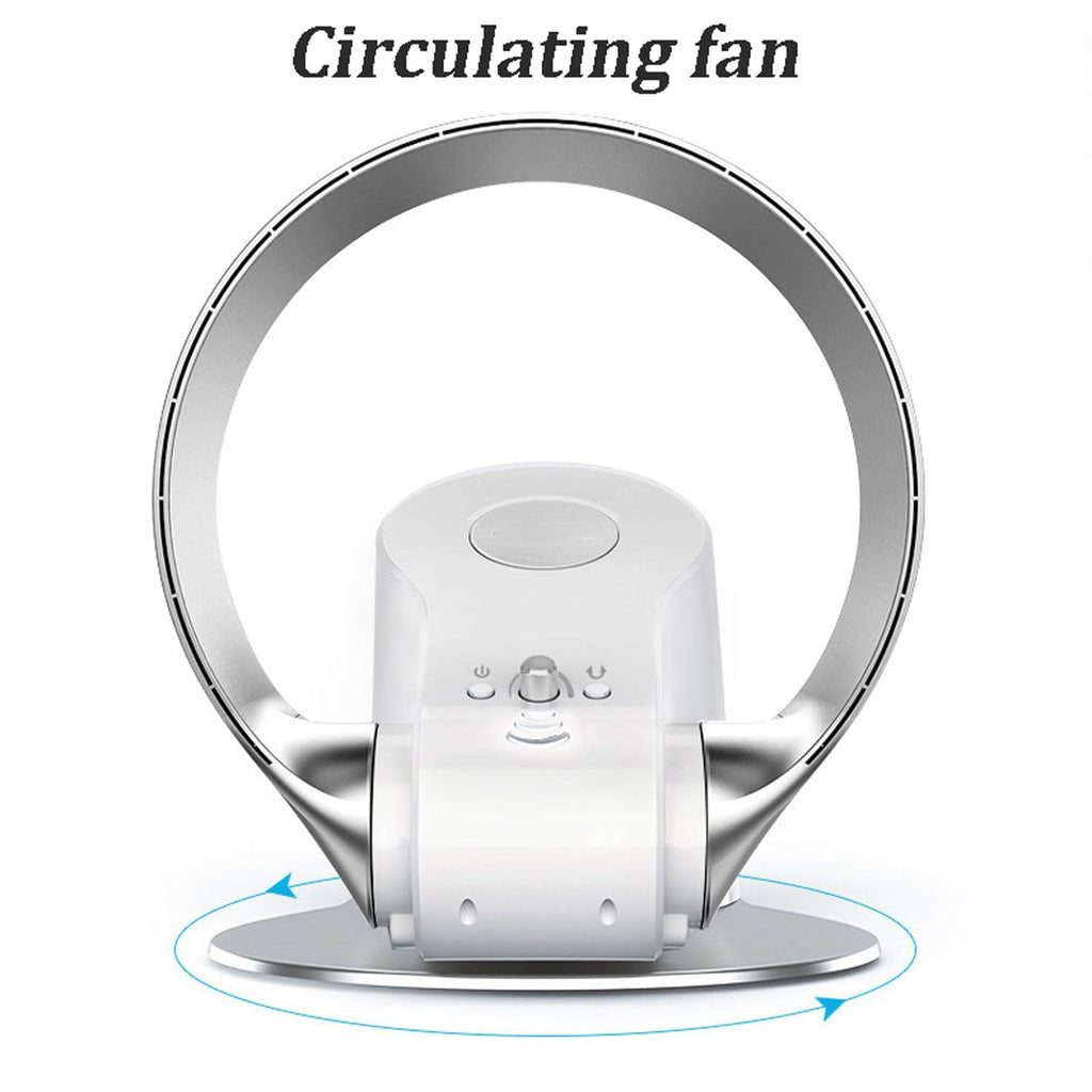 Bladeless Cooling Table Fan Wall Mount 3 Speeds Timer B8270