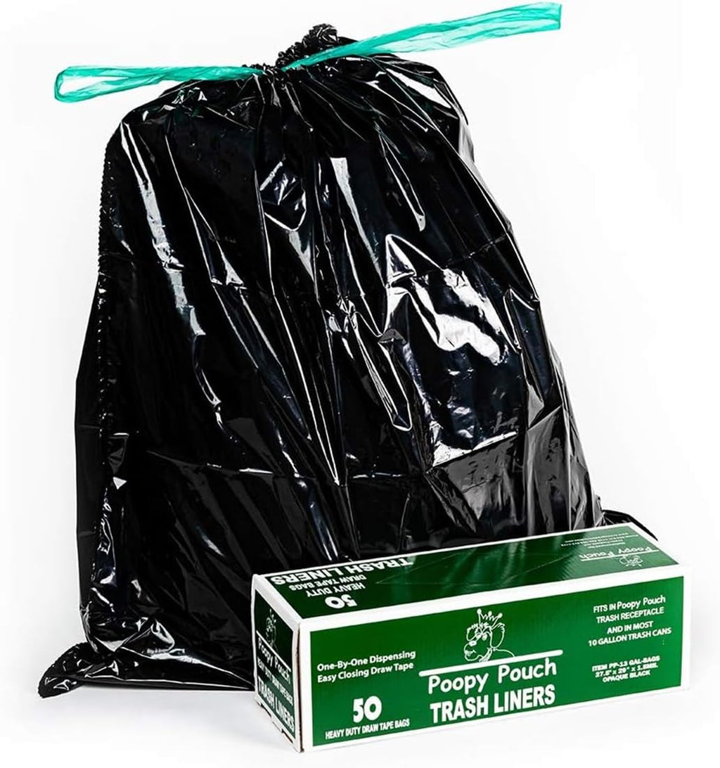 Black Dog Waste Can Liners 50pcs 27.5"x29" E835