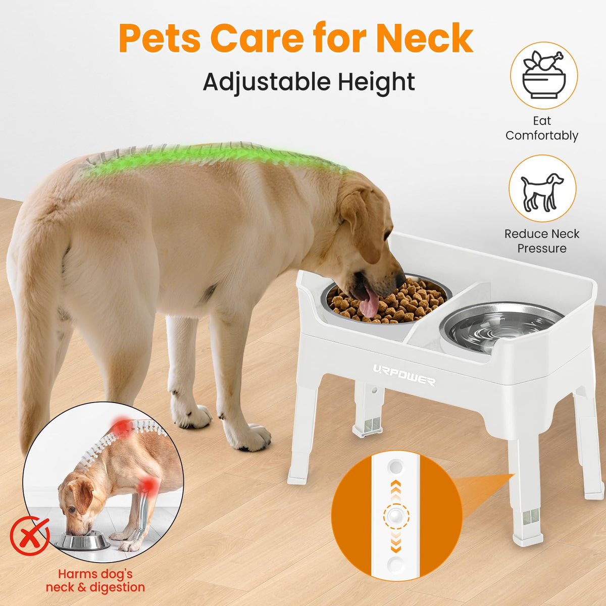Elevated Dog Bowls L403