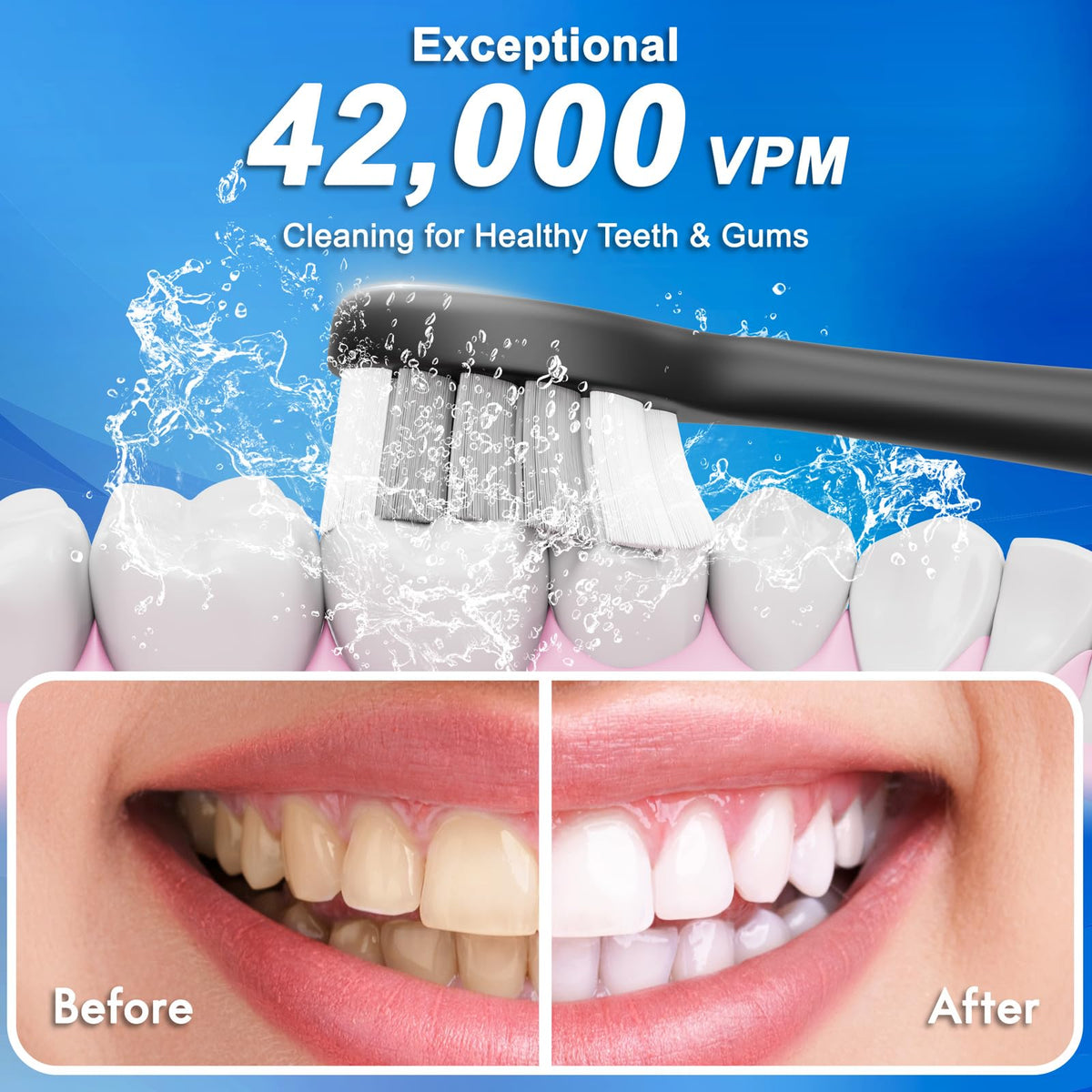 2 Pack Electric Toothbrush Z234