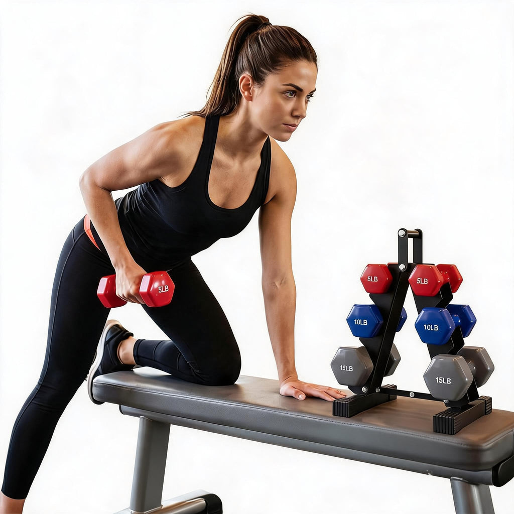 Neoprene Fixed Dumbbell Set E58743