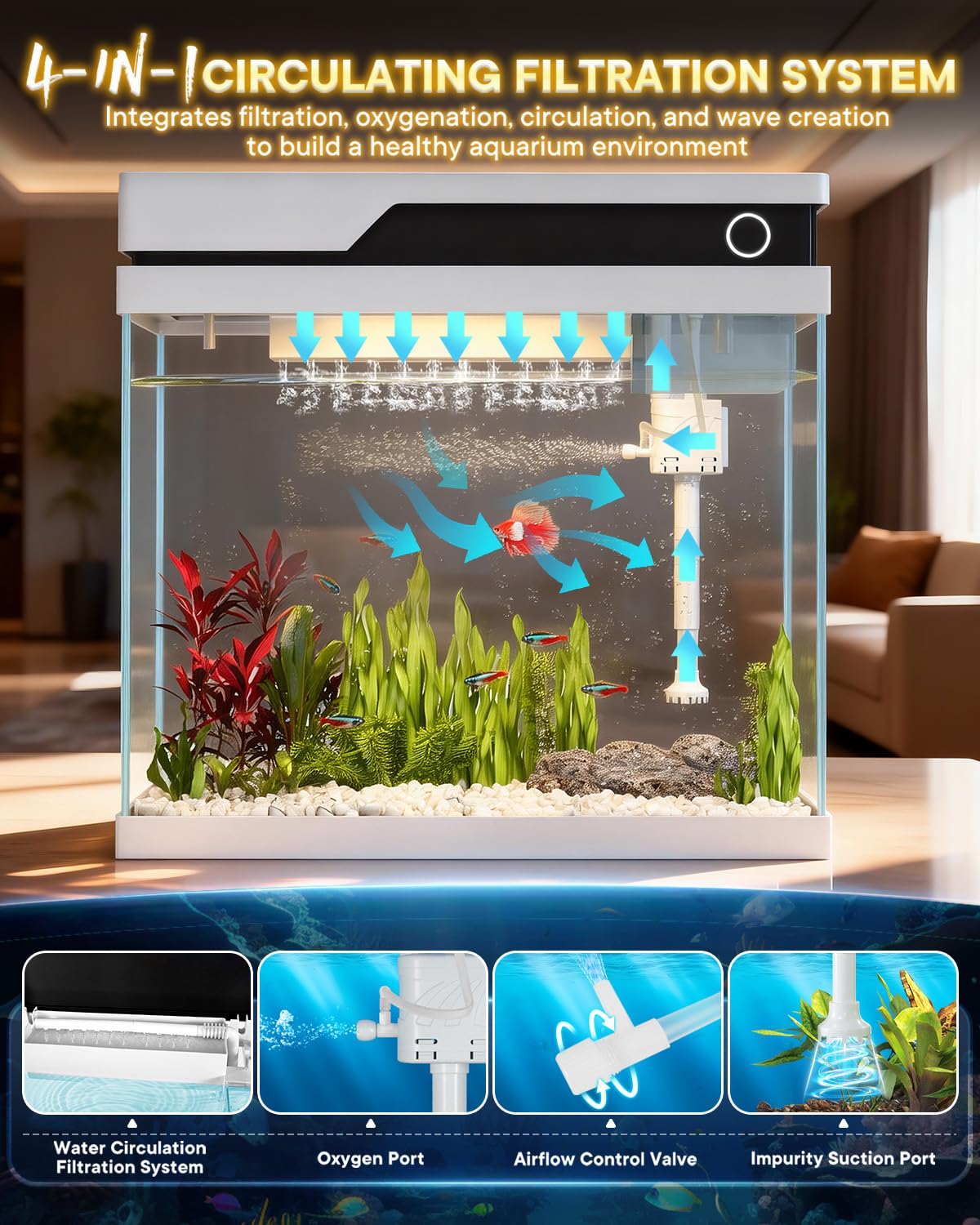 7 Gallon Fish Tank P73671