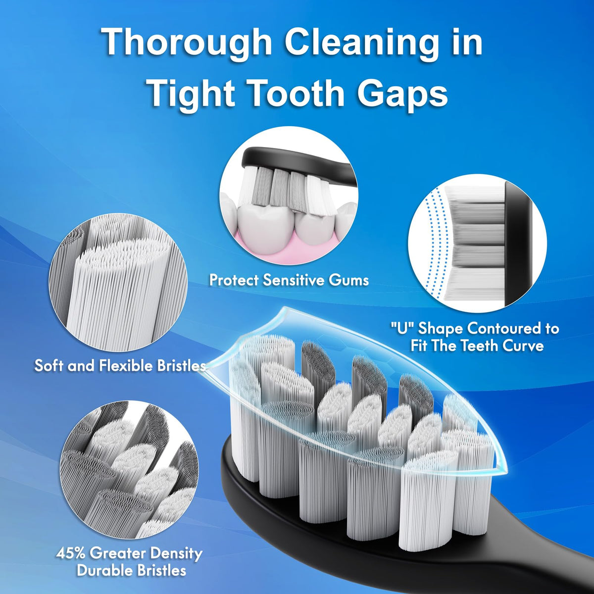 2 Pack Electric Toothbrush Z234