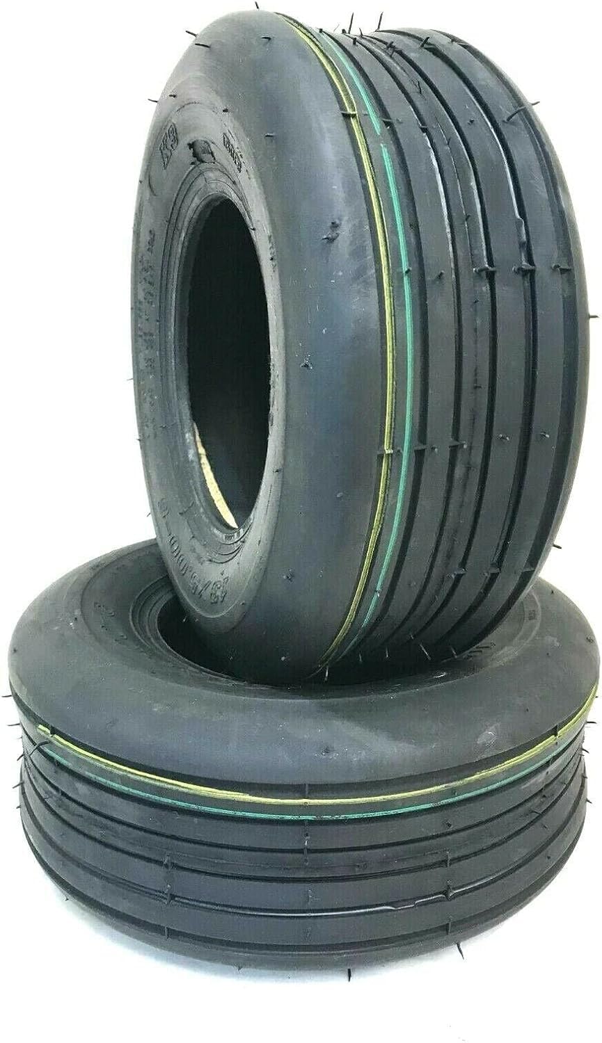 Lawn Mower Tractor Rib Tires, 15x6.00-6, Two-Pack J2299