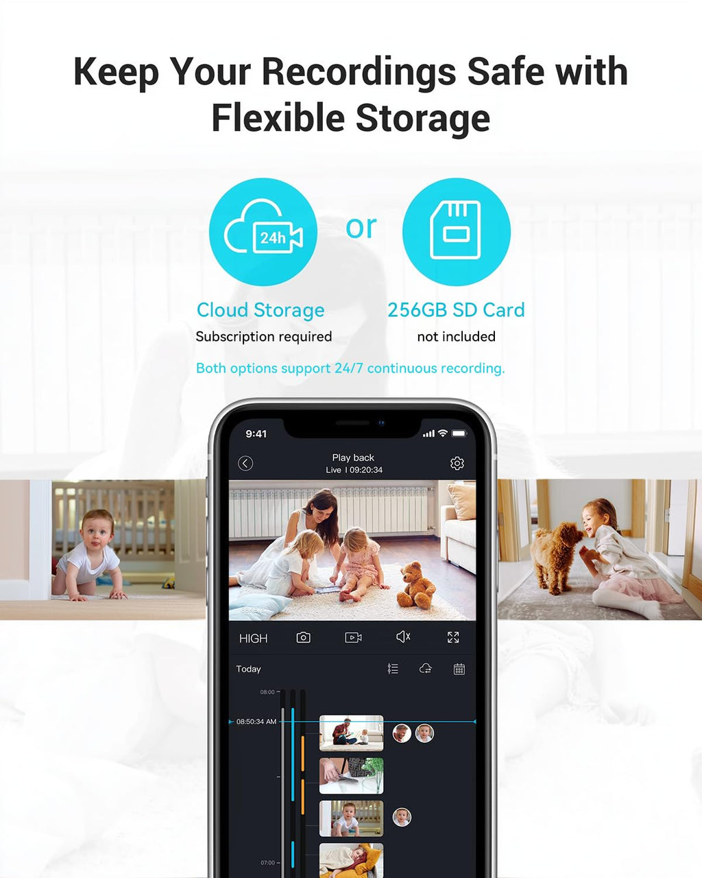 5G 360° PTZ Indoor Camera 2Pack A4712