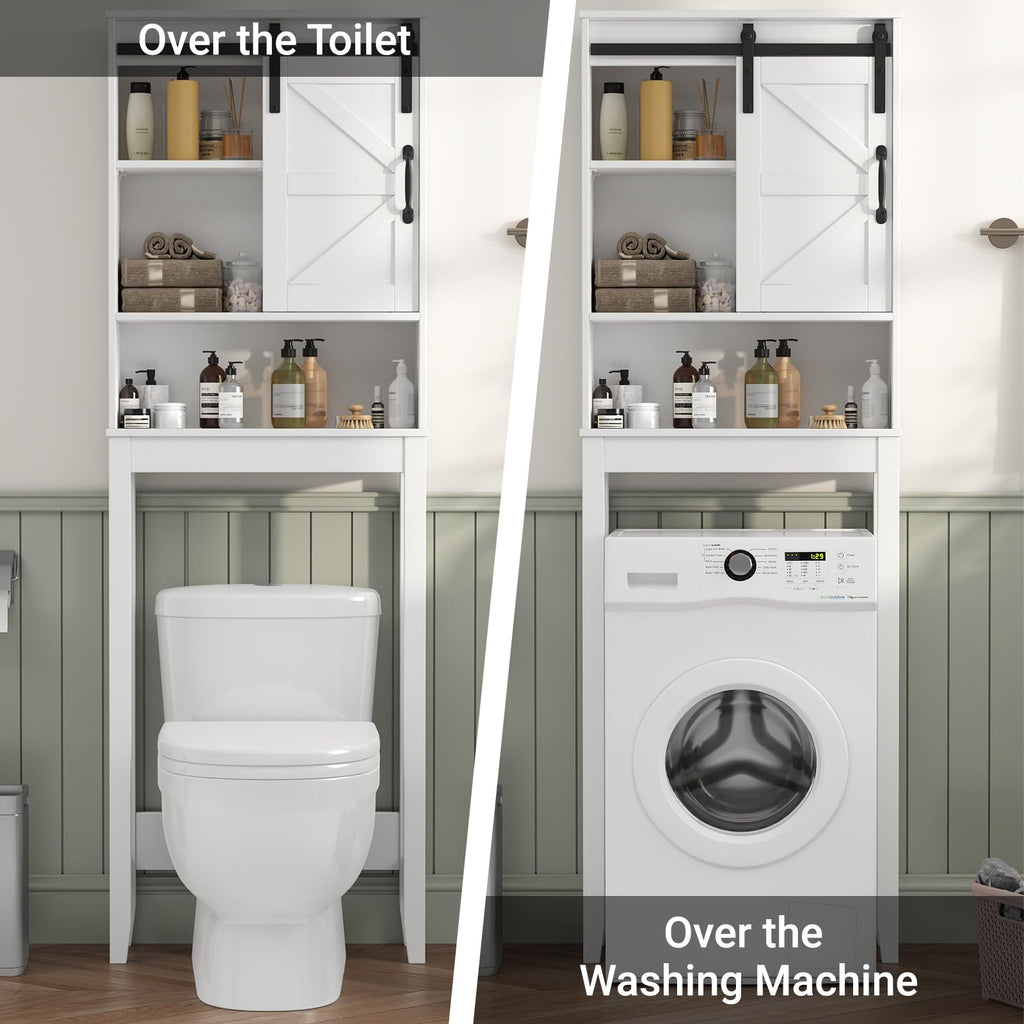 Over The Toilet Storage Cabinet, White K809865