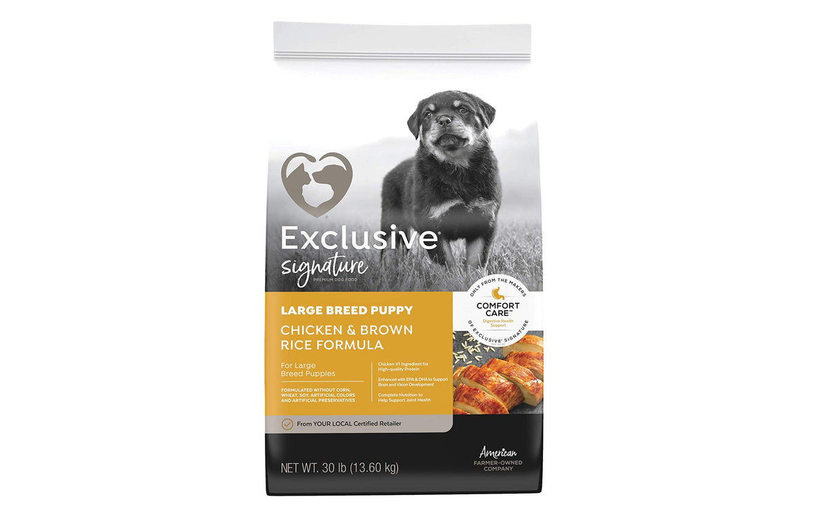 Large Breed Puppy Chicken Brown Rice Dog Food C99645