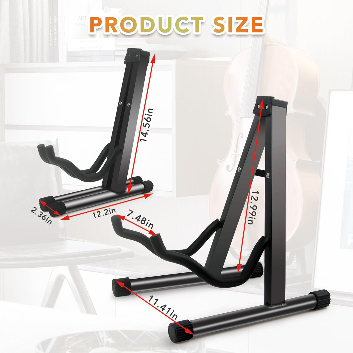 A-Frame Folding Cello Stand B677