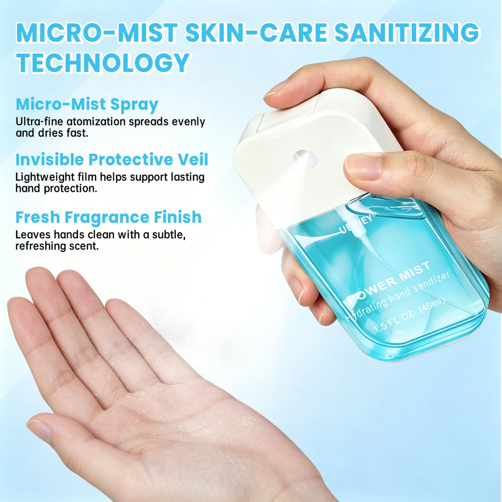 Hand Sanitizer Spray 6 Scents 1.3 Fl Oz B8951