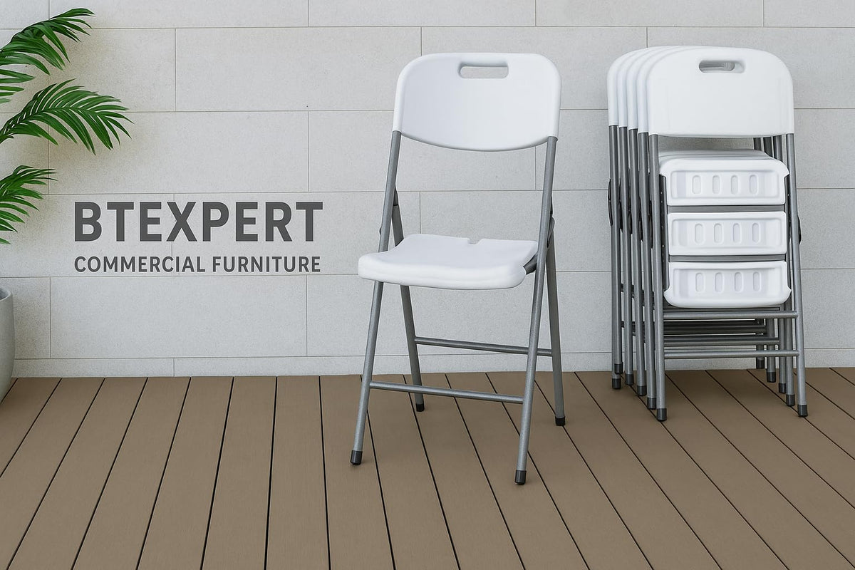 White Folding Chair Set of 50 O643925