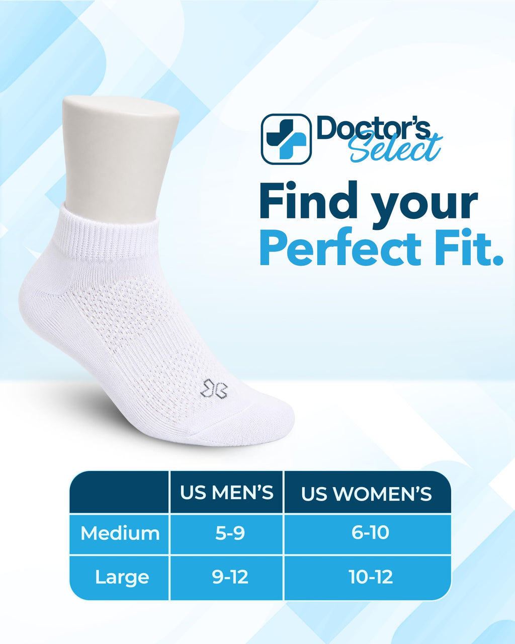 Viscose Bamboo Diabetic Socks 6 Pairs M63766