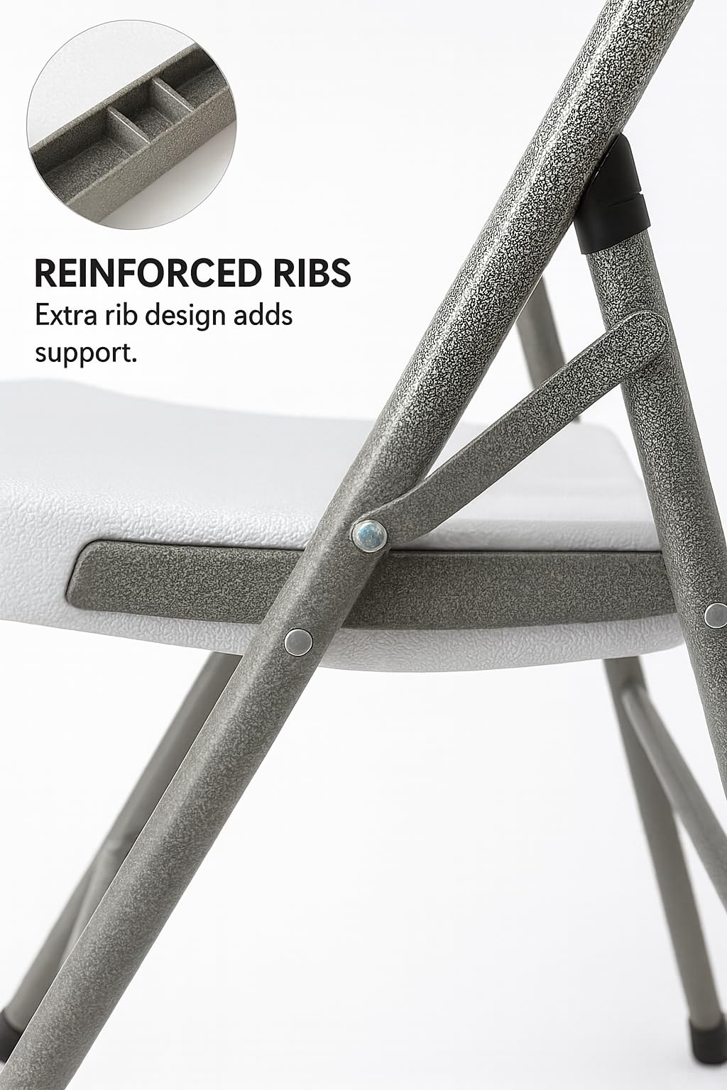 White Folding Chair Set of 50 O643925