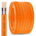 Solid Indoor Electrical Wire 100 FT Orange I709244