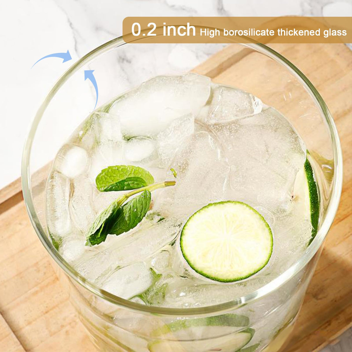 3 Gallon Glass Drink Dispenser with Spigot P569