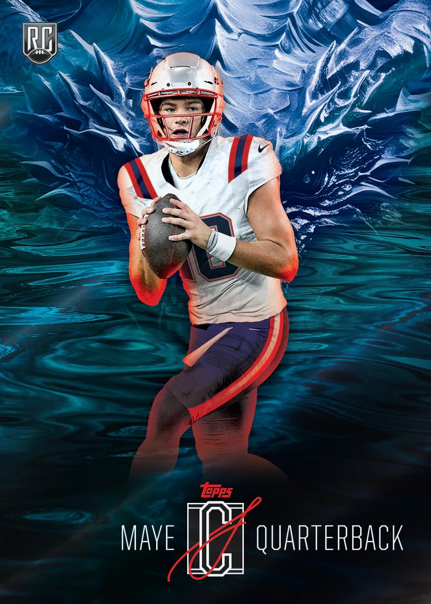 Football Trading Card Box X5953